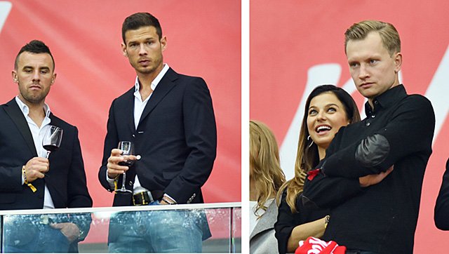 Anna Lewandowska, Jakub Wesołowski i Radosław Matusiak
