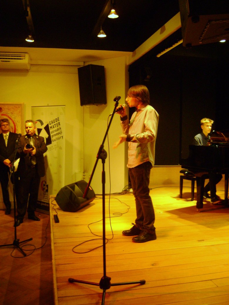 Piotr Zubek - zdobywca 2. nagrody