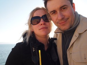 Magda i Sergiusz na murach Akko