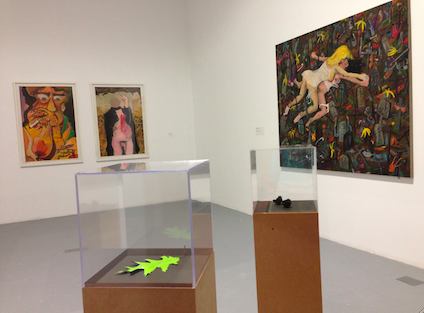 widok ekspozycji w CSW z pracami Katarzyny Przezwańskiej i Jakuba Juliana Ziółkowskiego, foto: Katarzyna Kozyra