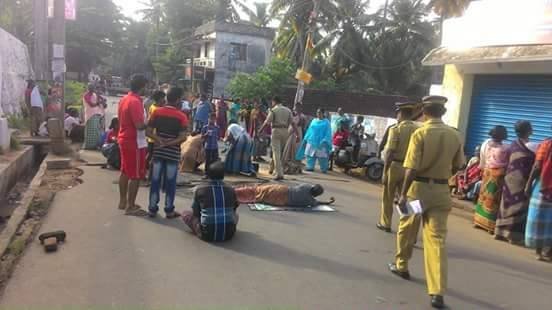 Protesty przeciwko budowie międzynarodowego portu w Vizhinjam, Kerala, Indie