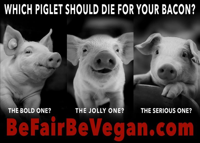 BE FAIR BEVEGAN - wegańska kampania billboardowa na Time Squere. 
Które wybierzesz?