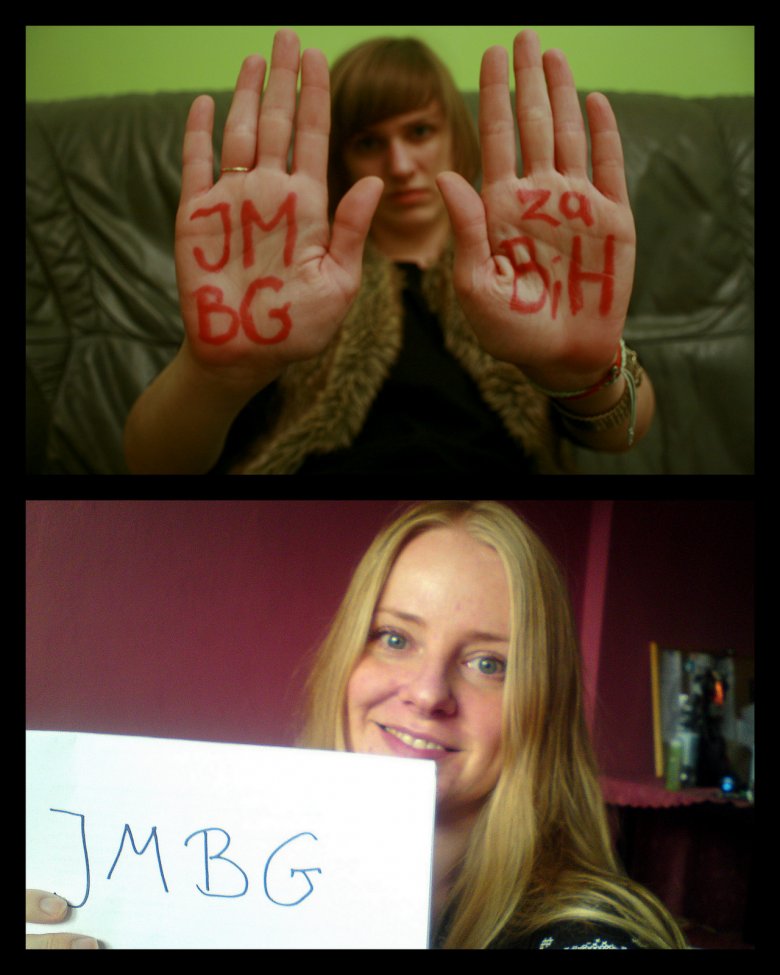 Kampania Dziewczynka z książką przyłączyła się do ruchu "JMBG za sve"