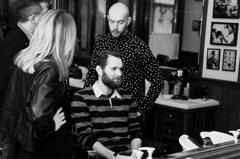 Z Pascalem rozmawiamy o nowej fryzurze dla Łukasza.