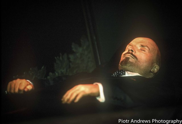 Mumia Lenina w Mauzoleum.