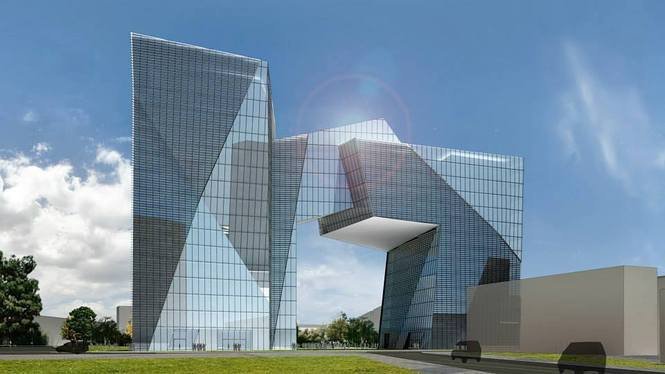 (Fot. wizualizacje DANIEL LIBESKIND)