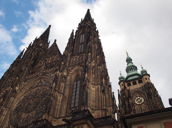 Katedra św. Wita. Podobno jest tu najsilniejsze miejsce mocy na świecie.