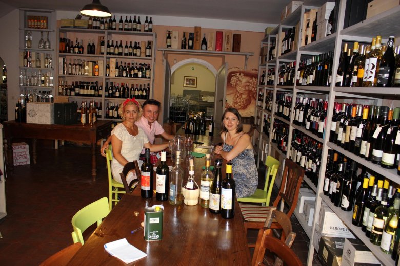 Będąc w Toskanii należy odwiedzić winnice, czyli Cantine:)