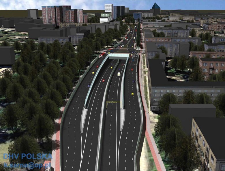 Nie ma pieniędzy na autostradę w centrum miasta? Nie budujmy autostrady, tylko zwykłą miejską ulicę...