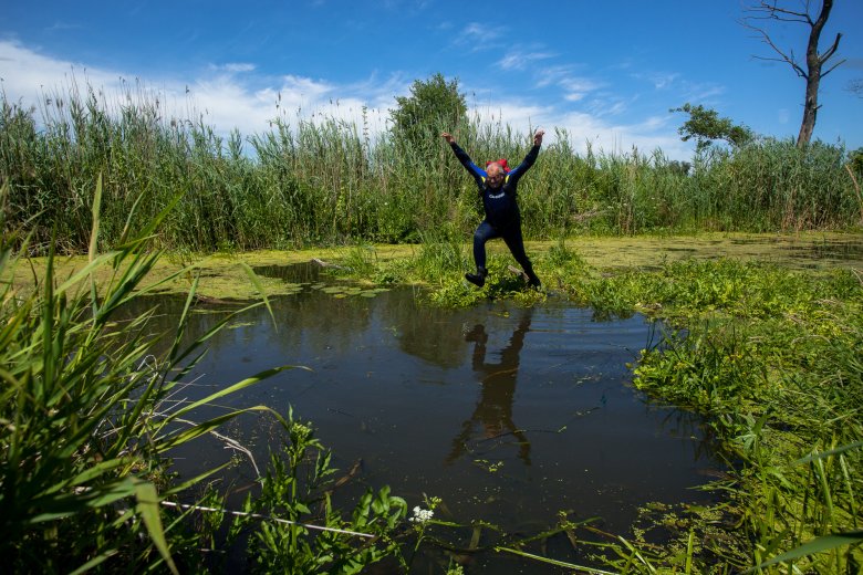 wyzwania, skok na głeboką wodę