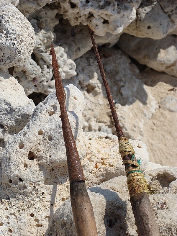 Włócznie do podwodnych polowań.