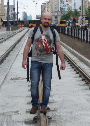 Warszawiak, szef projektu "Okno na Warszawę", fotograf.