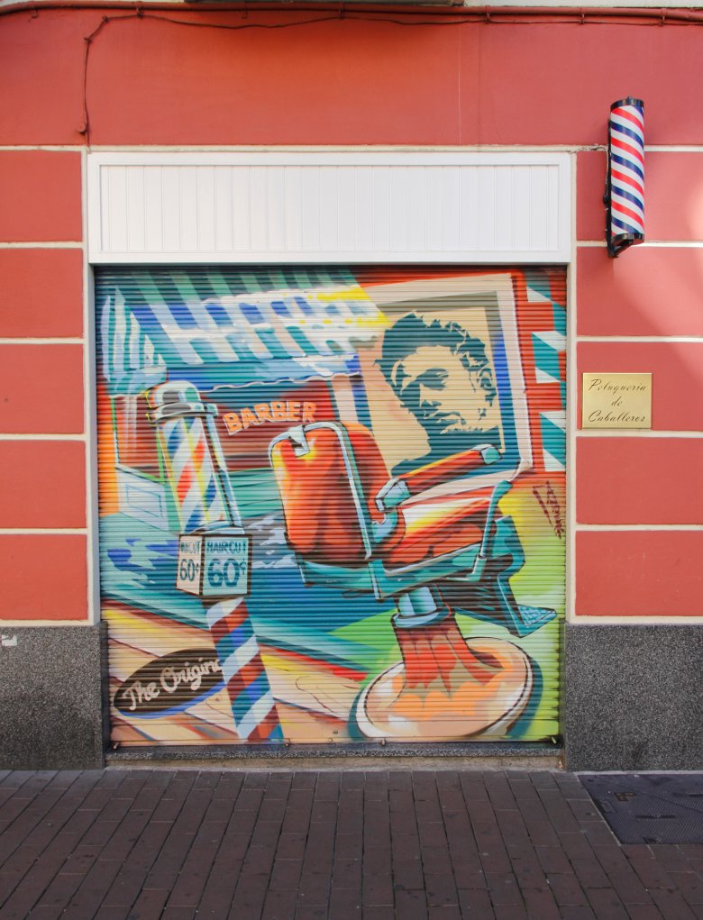 Zakład fryzjerski, Vitoria-Gasteiz.