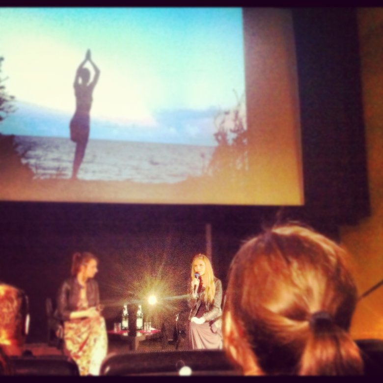 rozmowa z autorką po pokazie