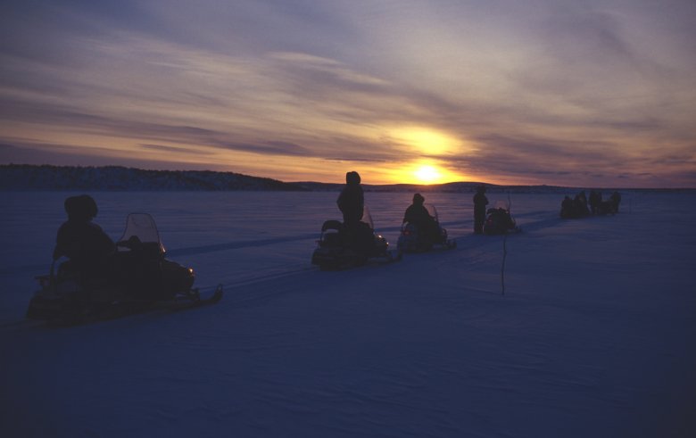 Wyprawa skuterami śnieżnymi