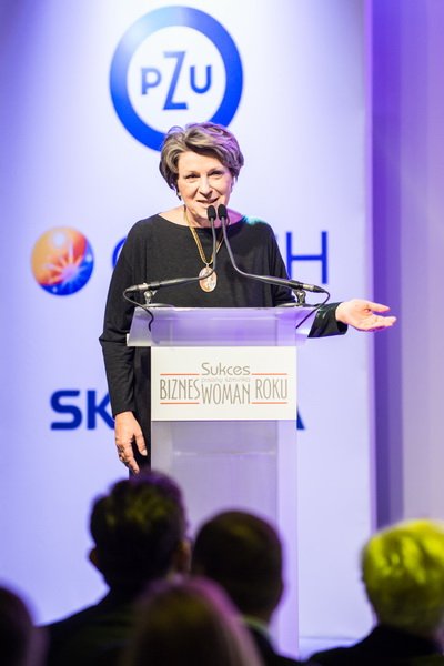 Dr Irena Eris - przewodnicząca Jury w Konkursie Sukces Pisany Szminką Bizneswoman Roku