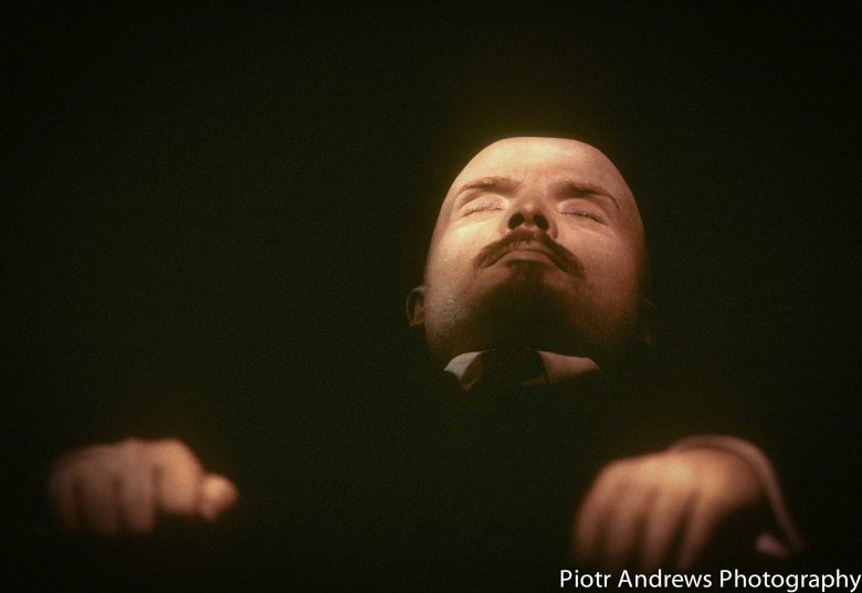 Mumia Lenina w Mauzoleum.