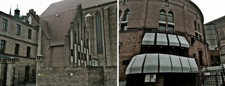 Typowa czerwona cegła dominuje zabytkową tkankę miasta