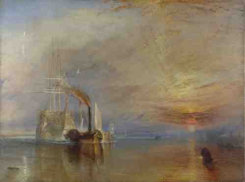 J.M.W. Turner "Ostatnia droga Temeraire'a"
