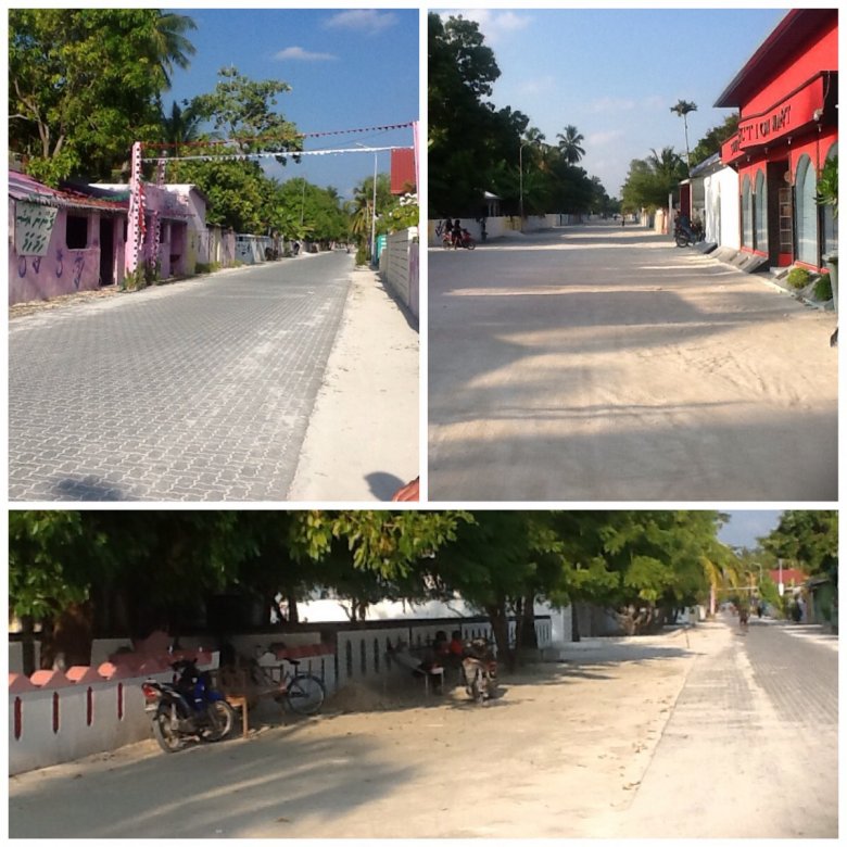 Muzułmańska wioska Mahedhoo, Addu Atol, Malediwy
