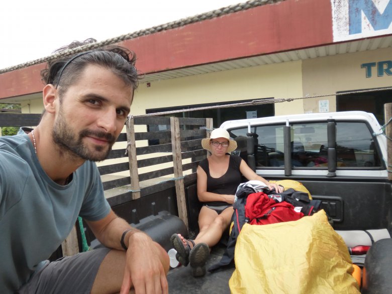 Pickupem przez Panamę.