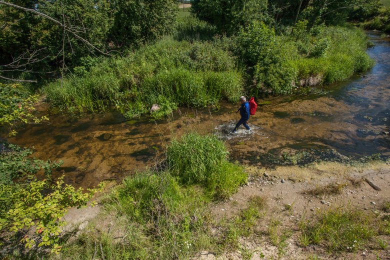 ukryta w zagłebieniu dolina rzeki