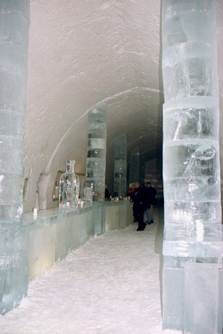 Bar w Hotelu Lodowym