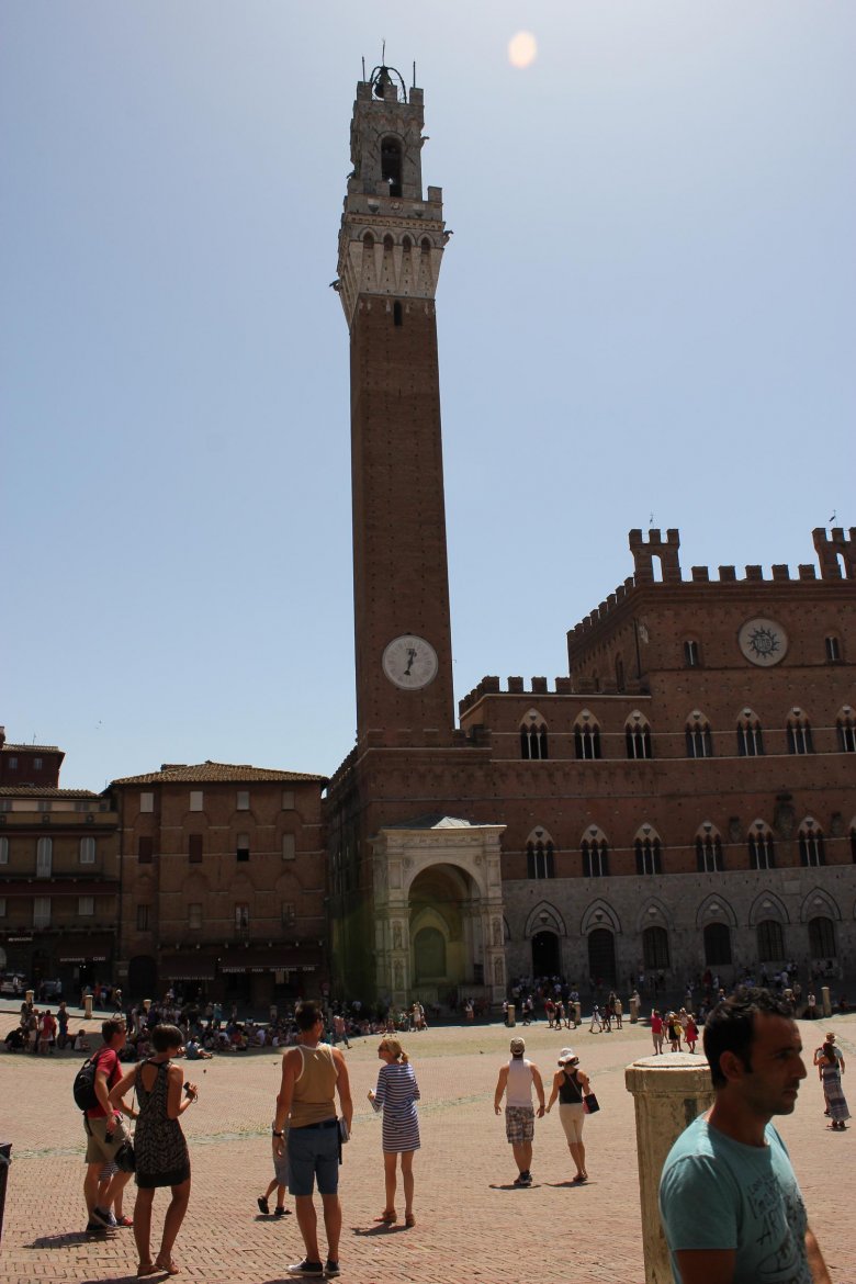 Duma głównego rynku w Sienie