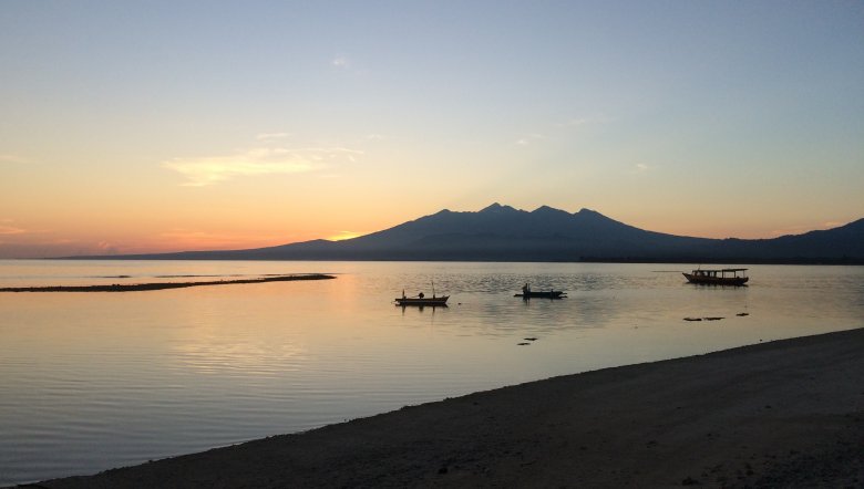 Świt, Gili Meno 2016