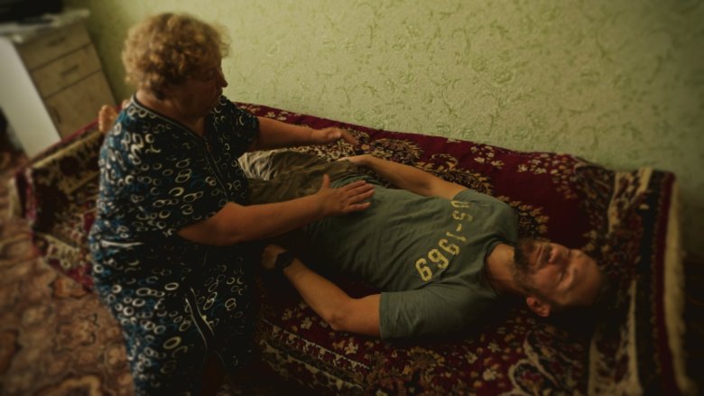 Nazira, faza leczenia energetycznego, Naberezhnye Chelny, Tatarstan, Rosja.