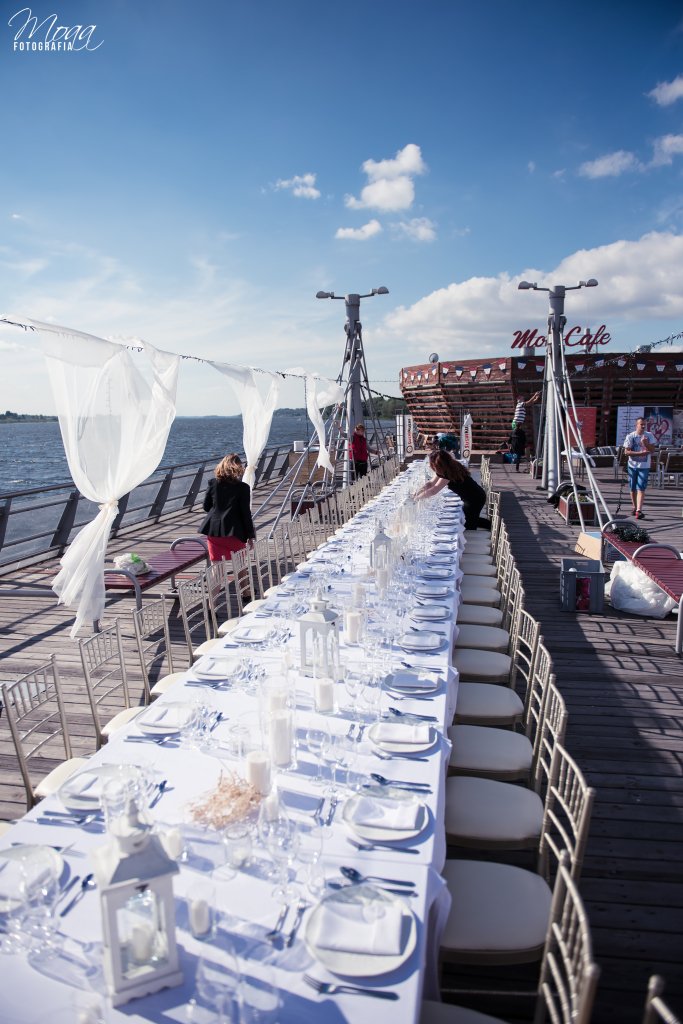 Przygotowania do scen weselnych w Płocku