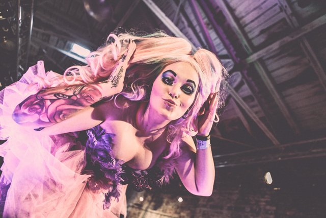 Cropp Tattoo Konwent 2014 / pokaz Diany Błażków i Aniki Stanclik