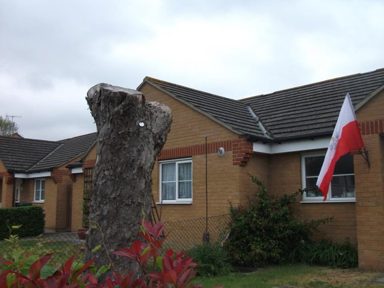 Dom polskiej pisarki w Londynie.