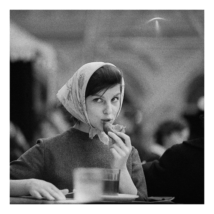 Na zdjęciu: Tadeusz Rolke, Moskwa 1960, 30x30cm