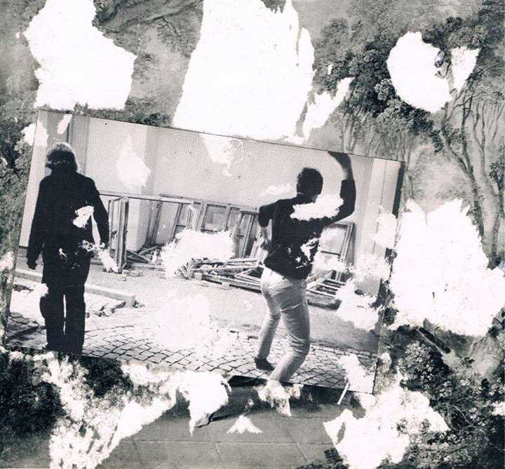 Na zdjęciu: Agnieszka Grodzińska, Bez tytułu z serii Redistribution, 19,6 x 23,7 cm, technika mieszana na papierze, 2013