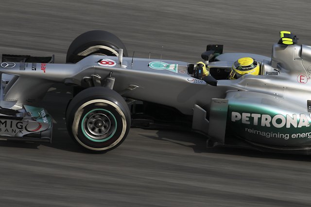 Nico Rosberg wywalczył pierwsze pole position w swojej karierze