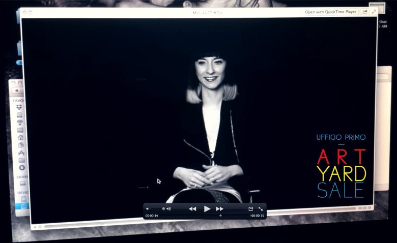 Art Yard Sale Screen Tests