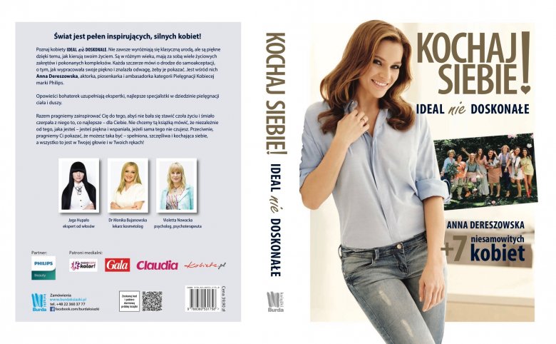 Okładka książki z Anną Dereszowską