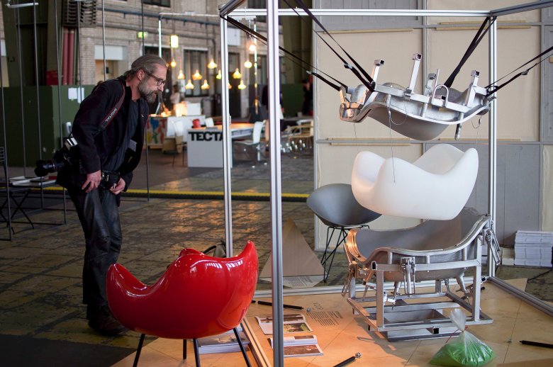 Polacy pokazali świetne produkty (tu fotel RM58 marki Vzór) na świetnie przygotowanych wystawach. W ostatnich latach Polska, poza granicami kraju, jeszcze nigdy tak dobrze nie zaprezentowała się jak na DMY w Berlinie. fot. Wojciech Trzcionka