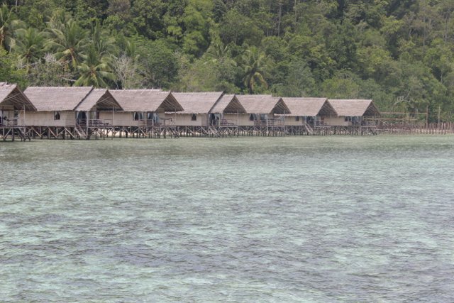 Jeden z kurortów na Papui.