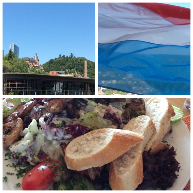 Luksemburg, lunch na Kirshberg