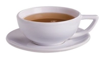 Zestaw do herbaty Richmont. Czarną herbatę najlepiej jest pić w białych, porcelanowych filiżankach. Wówczas poza aromatem i smakiem można docenić szlachetny kolor naparu podkreślony przez naczynie.