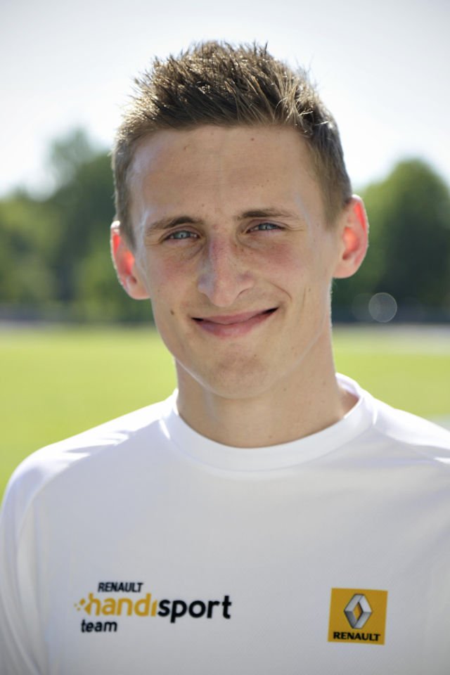 Maciej Lepiato stypendysta Renault Handisport Team