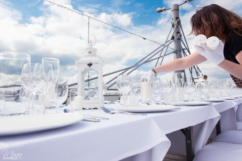 Przygotowania do scen weselnych w Płocku