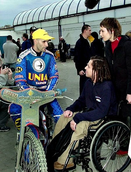 T.Gollob udziela w rozmowia dla autorskiego programu Skrzyńskiego pt.: "W-skersi" w TVP 1