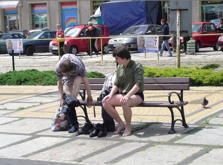 Franciszek Orłowski, Pocałunek miłości, 2010, pokaz slajdów, dzięki uprzejmości artysty, Centrum Sztuki Współczesnej Zamek Ujazdowski, fot. Orlowski Studio