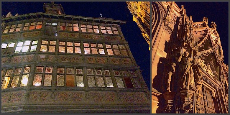 Kamienica Kammerzell, katedra Notre-Dame, Strasburg, 2016