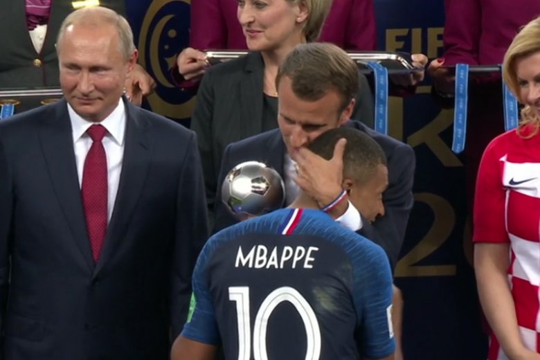   The best young player of the World Cup in Russia was Kyliana Mbappe 