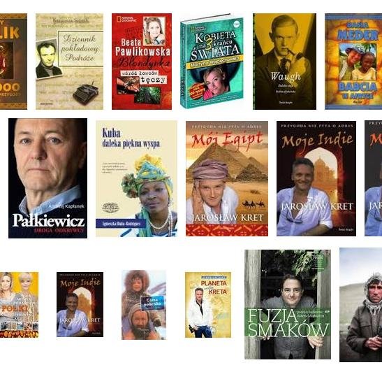 Przypadkowe książki z działu "Podróżnicy"