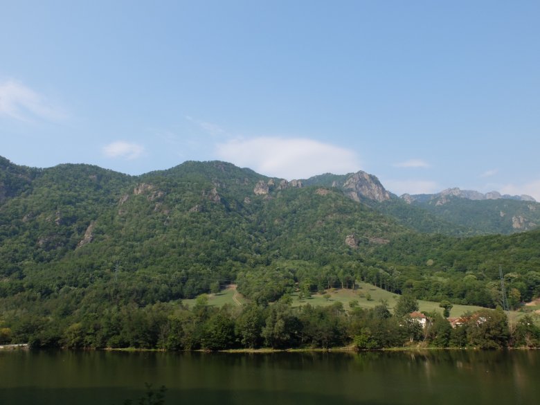 Krajobraz Transylwanii, Rumunia.